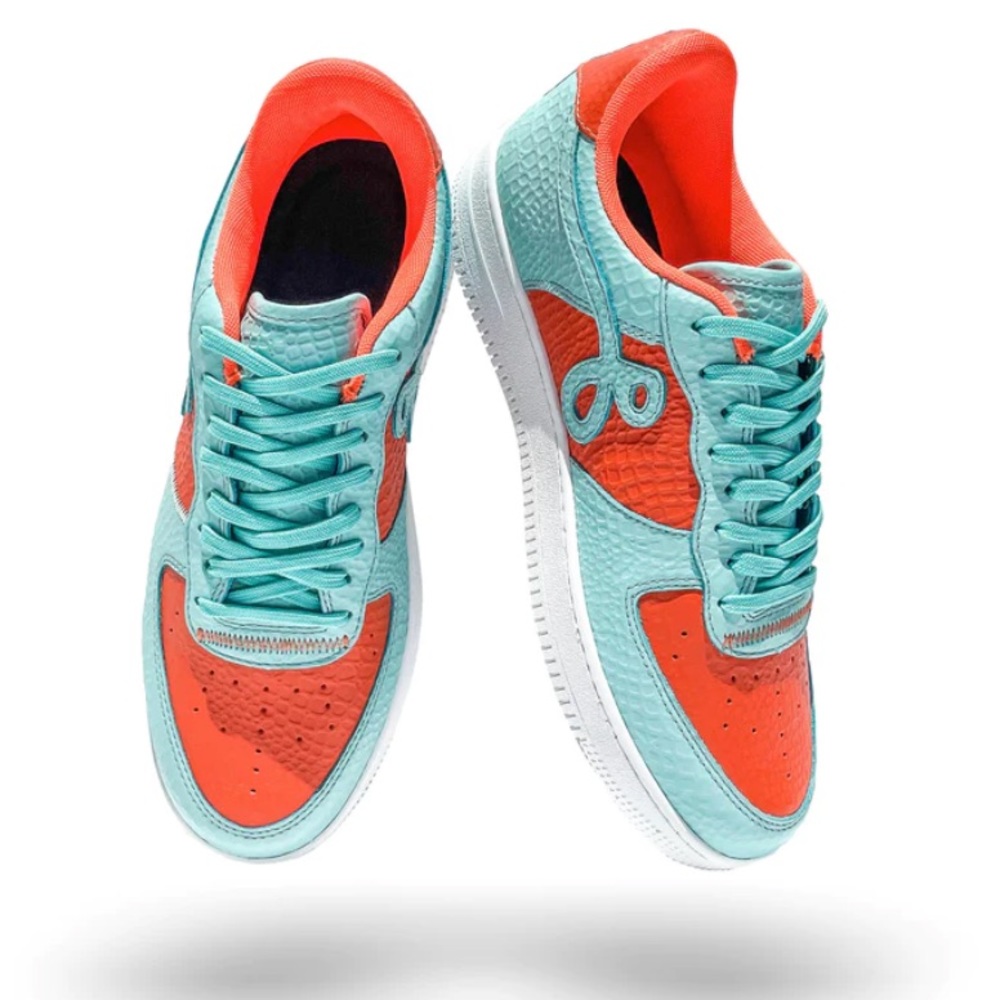 John Geiger GF-01 'Teal/Orange